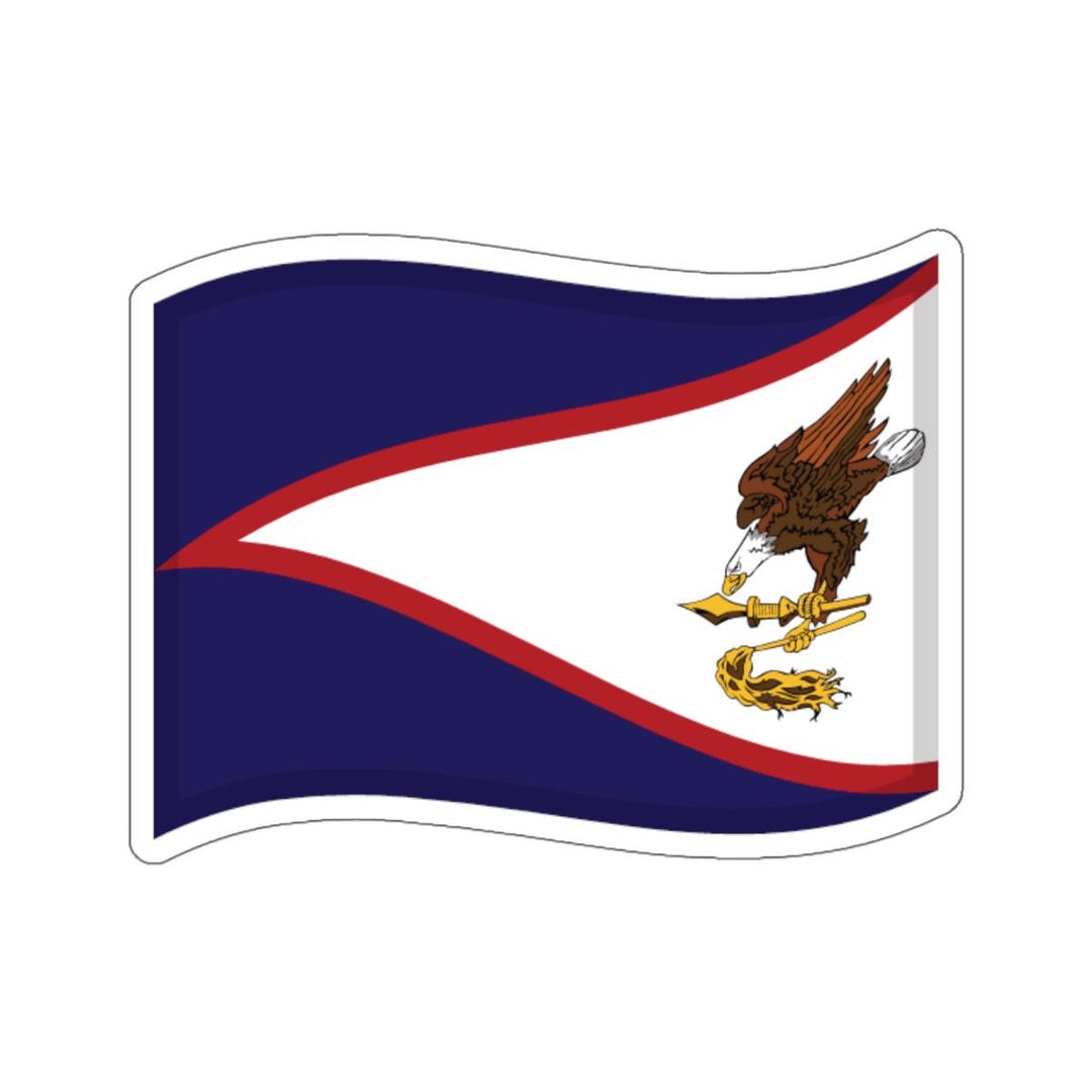 American Samoa Flag Sticker | Fun Sticker Decoration | Fun Gift ...