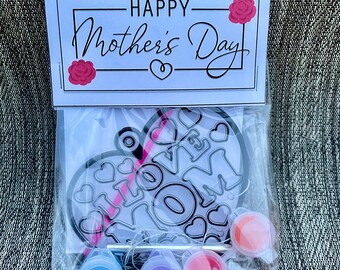 Mother’s Day gifts, Mom, wind chimes, Paint your own wind chime, paint your own gift. Mothers, Windchimes