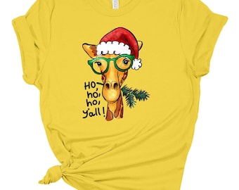 Giraffe Shirt, Sarcastic Tee, Funny Quotes Shirt, Funny Giraffe Shirt, Christmas Giraffe Shirt, Funny T-shirt, Gift T-shirt