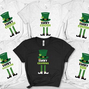 Saint Patrick&#39;s Day Family Matching Shirt, One Lucky Charm Saint Patrick&#39;s Day Tees, Saint Patrick&#39;s Group Shirts, Matching Ireland Couple