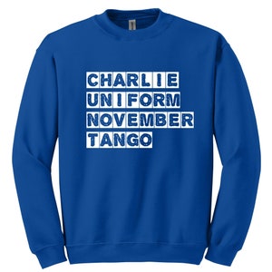 NATO phonetic alphabet Sweatshirt,Sarcastic Adult sweater, Funny hoodie,Charlie Uniform November Tango,Coded Hoodie,Sarcastic Rude Joke Gift
