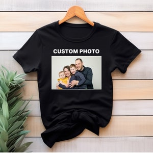 Photo Shirt, Custom Shirt With Photo, Custom Photo Shirt, Custom T-Shirt Graphic, Picture Shirt, Custom Logo Shirt, T-shirt Photo, Photo Tee