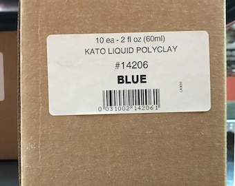 Case Blue Liquid Kato PolyClay