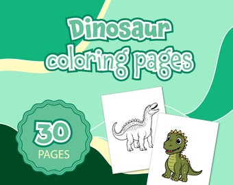 Dinosaur coloring pages | 30 printable dinosaur coloring pages | Dino coloring | Coloring pictures