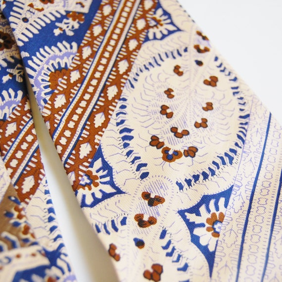 Vintage Liberty of London Silk Tie Late 60s 70s W… - image 7