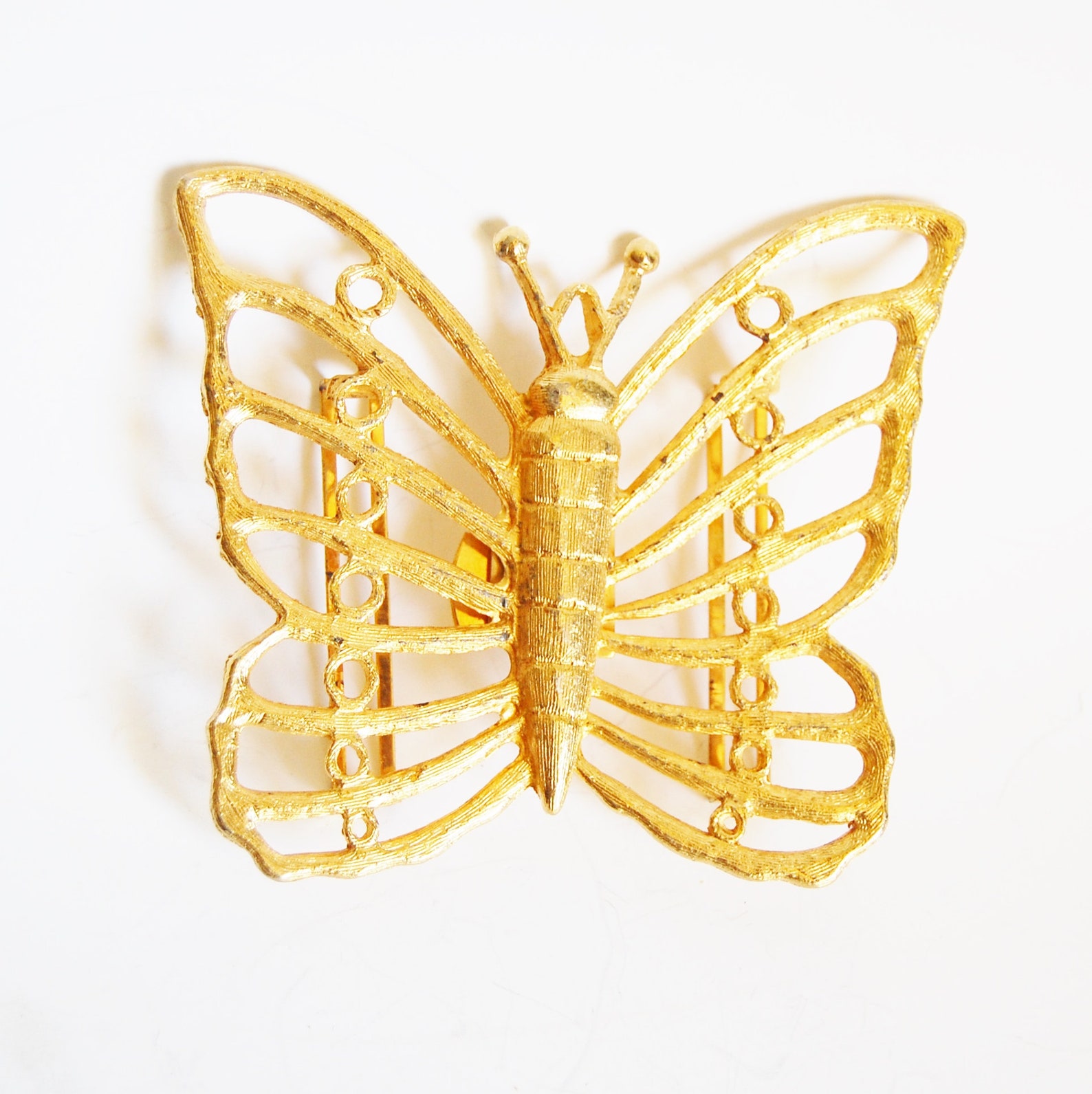 Silver Butterfly Belt Buckle main image 0