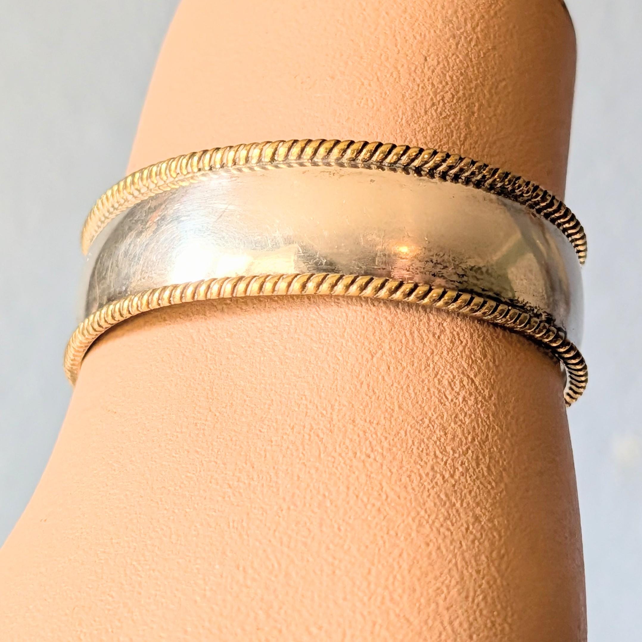 Silver Bracelet 80s Mexico - Etsy