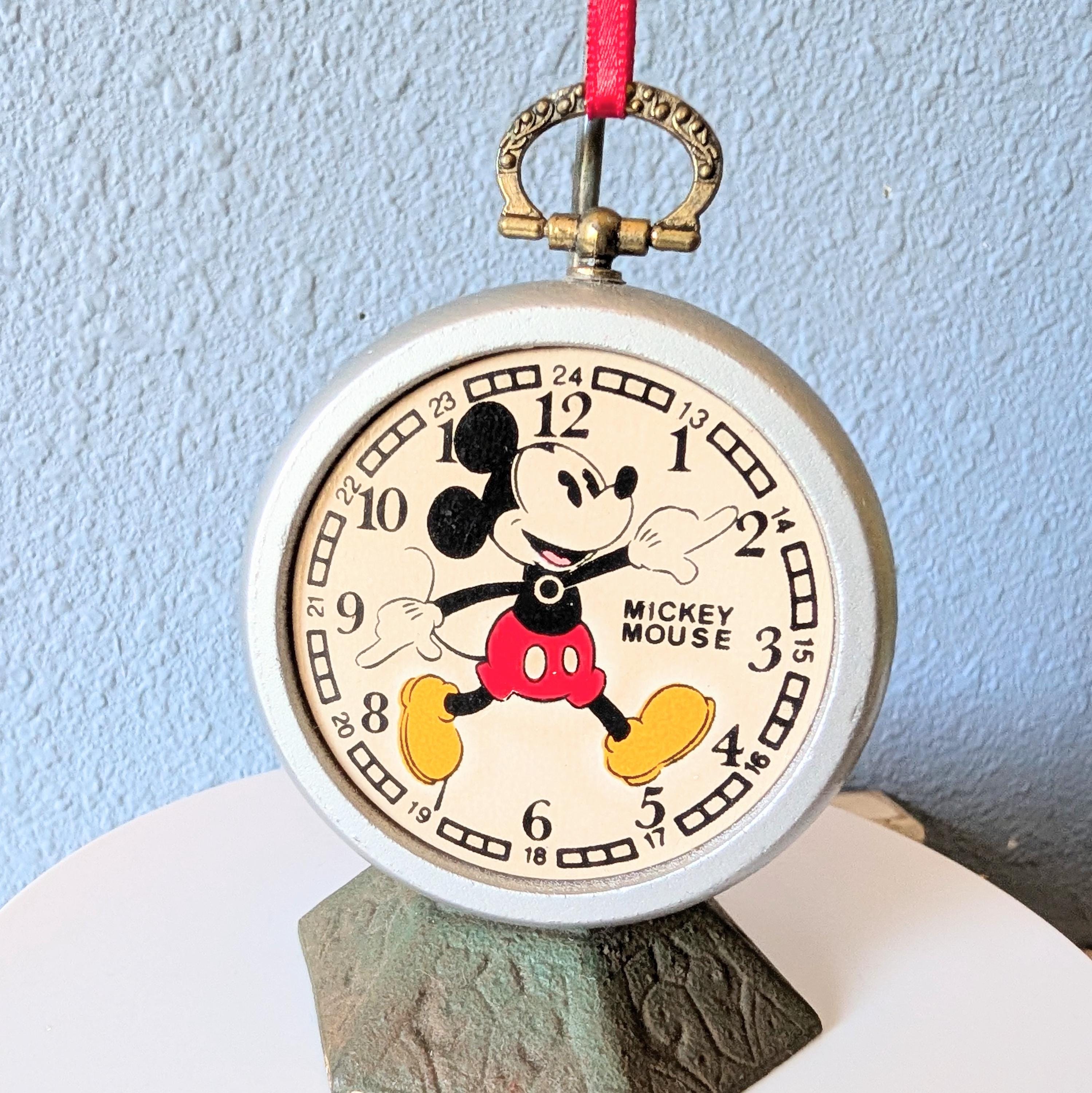 Mickey Mouse Pocket Watch - Etsy
