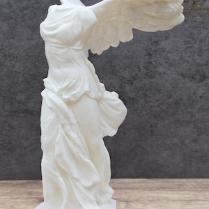 Estatua de la Victoria Alada de Samotracia, escultura de la diosa griega Niké impresa en 3D, arte del Museo del Louvre, decoración clásica, regalo de la victoria
