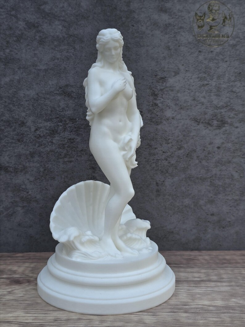 Birth of Venus Statue, Renaissance Decor, Aphrodite Goddess Sculpture, Botticelli Art, Mythology Gift for Her image 7