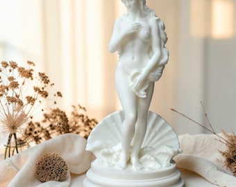 Birth of Venus Statue, Renaissance Decor, Aphrodite Goddess Sculpture, Botticelli Art, Mythology Gift for Her