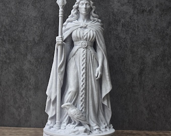 Morrigan Statue, Pagan Goddess Statue, Celtic Mythology, Celtic Goddess