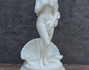 Birth of Venus Statue, Aphrodite Altar Decor 3D Printed, Botticelli Venus Sculpture, Goddess Gift, Renaissance Art Decor