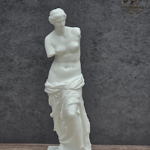 Venus de Milo Statue, Aphrodite Sculpture 3D Printed, Greek Goddess Decor, Venus Sculpture Louvre Art, Classical Museum Replica Gift
