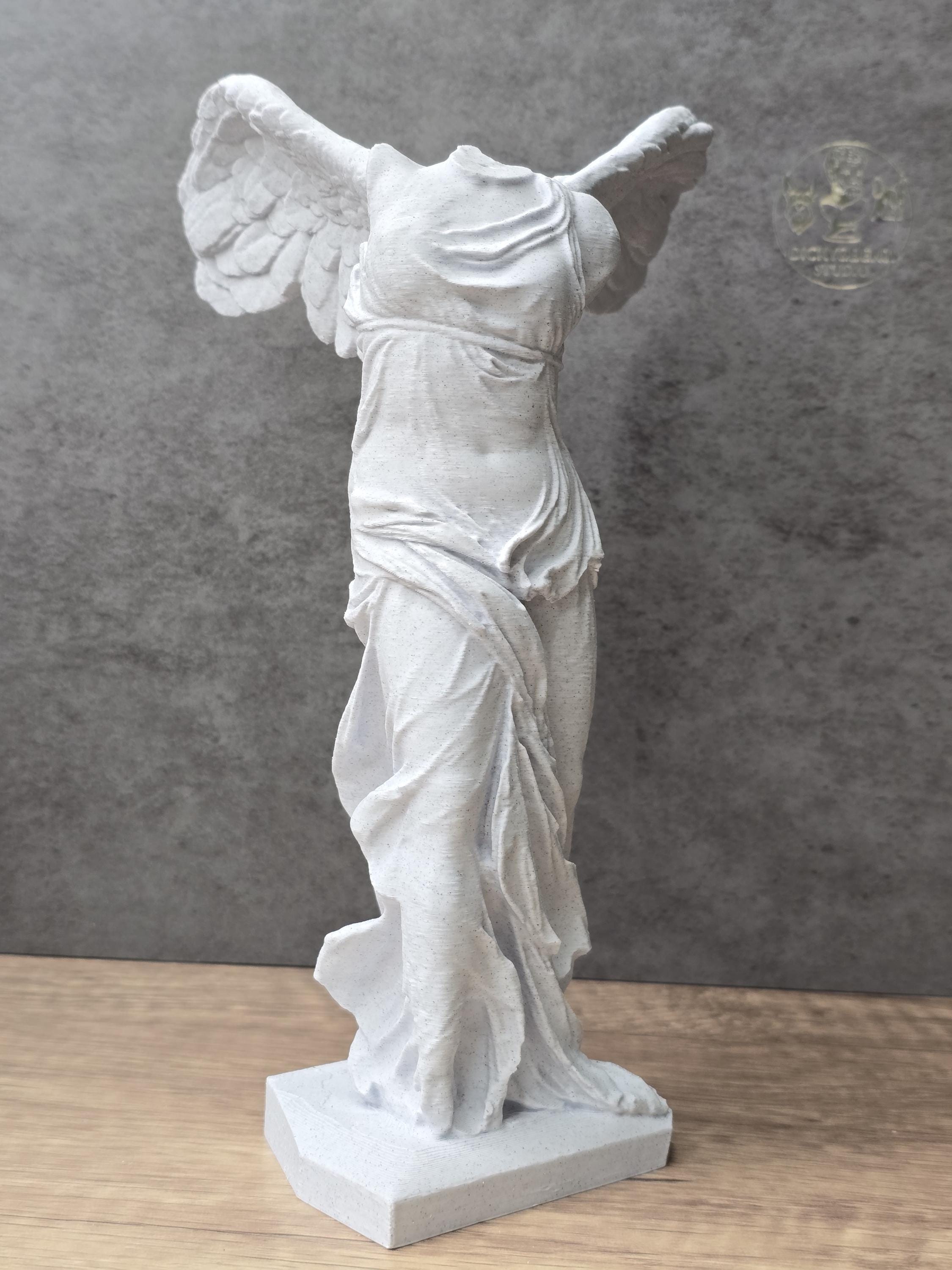 サモトラケのニケ像、ギリシャの女神ニケの彫刻（3Dプリント