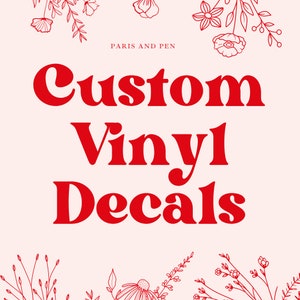 Aangepaste tekst vinylstickers | Maak je eigen stickers | Gepersonaliseerde sticker | Custom autostickers | Permanente vinylstickers