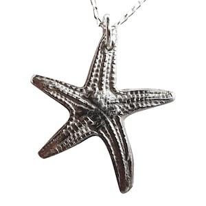 Colar Estrela do Mar em Prata Sólida
