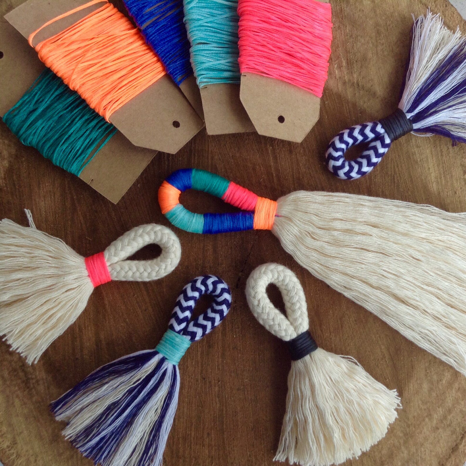 DIY Tassel Making Kit. Make your own large or mini tassels Etsy