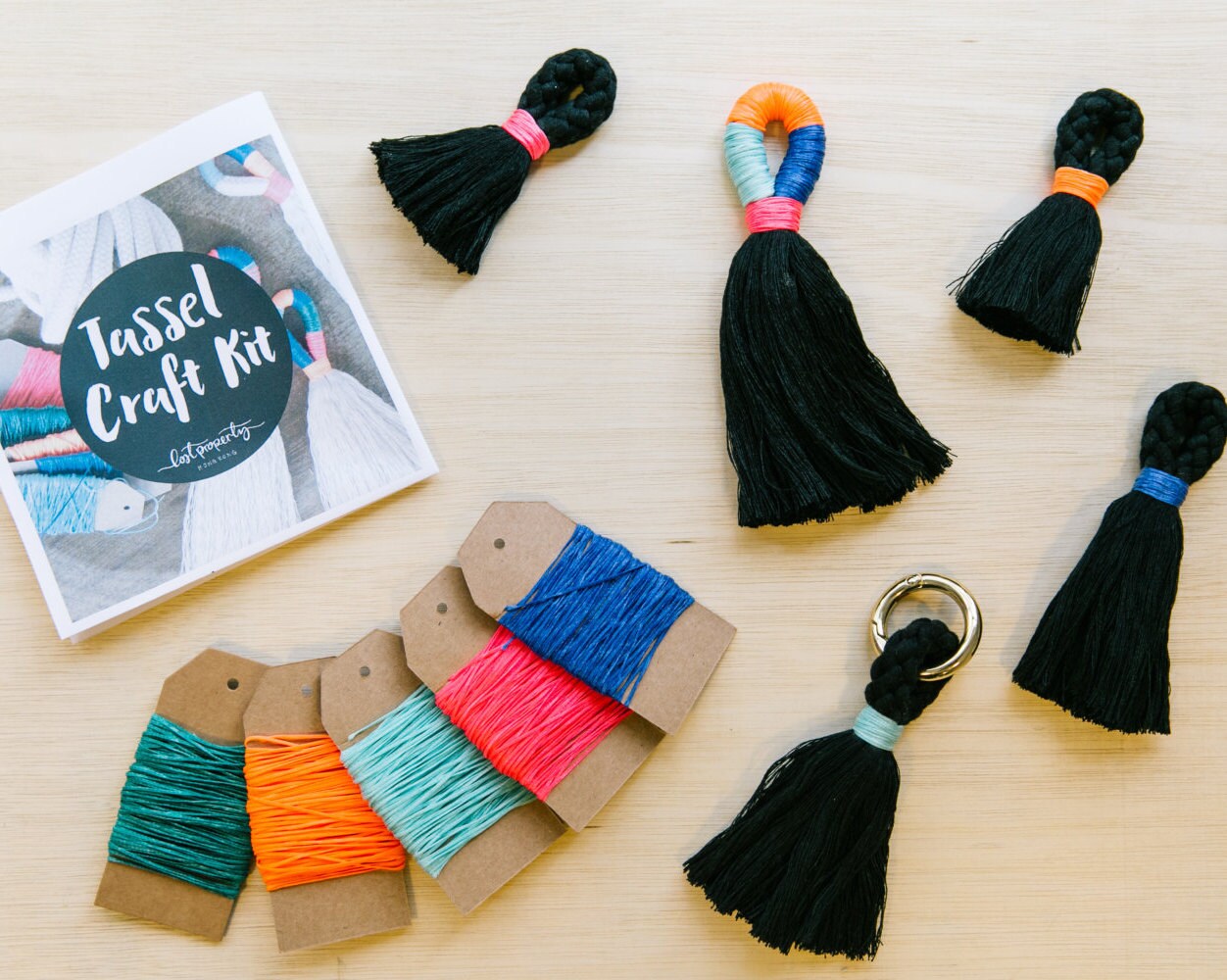 DIY Tassel Making Kit. Make your own large or mini tassels Etsy