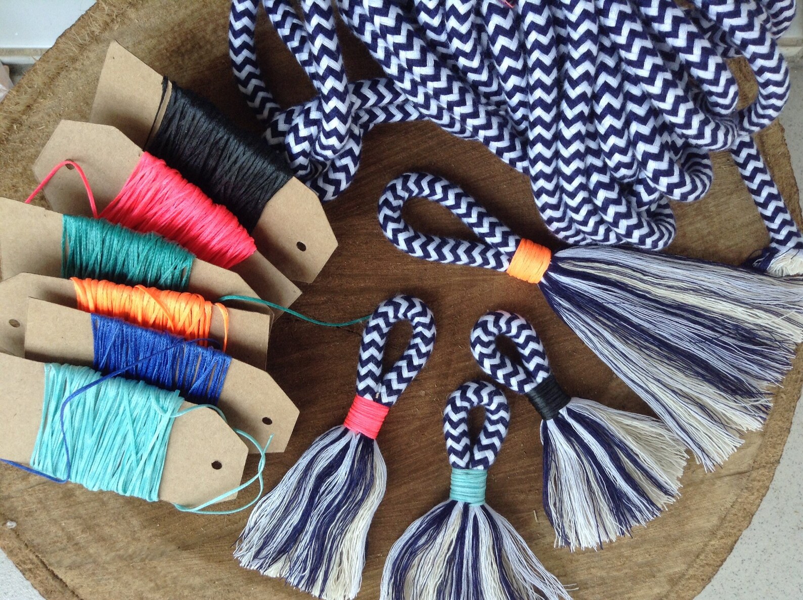 DIY Tassel Making Kit. Make your own large or mini tassels Etsy