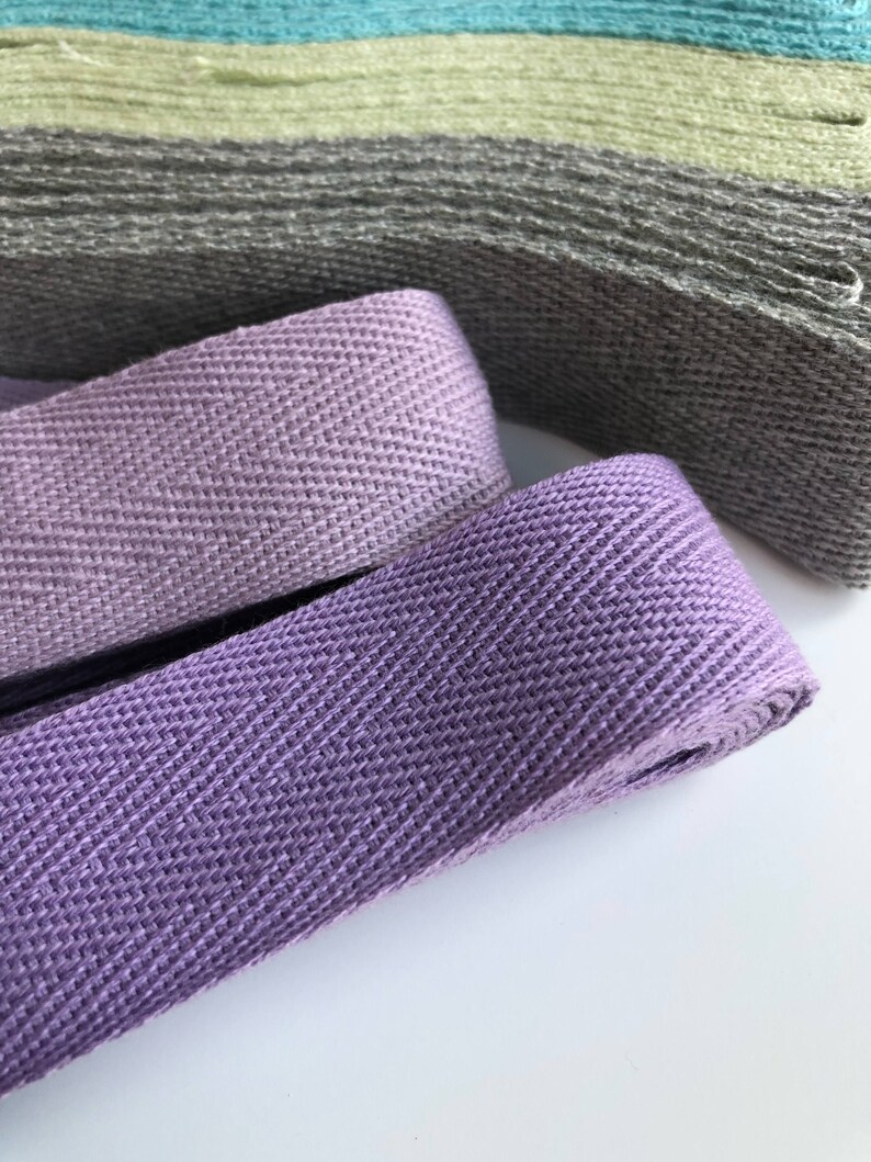 1 cotton twill tape 25mm herringbone tape over 200 Etsy