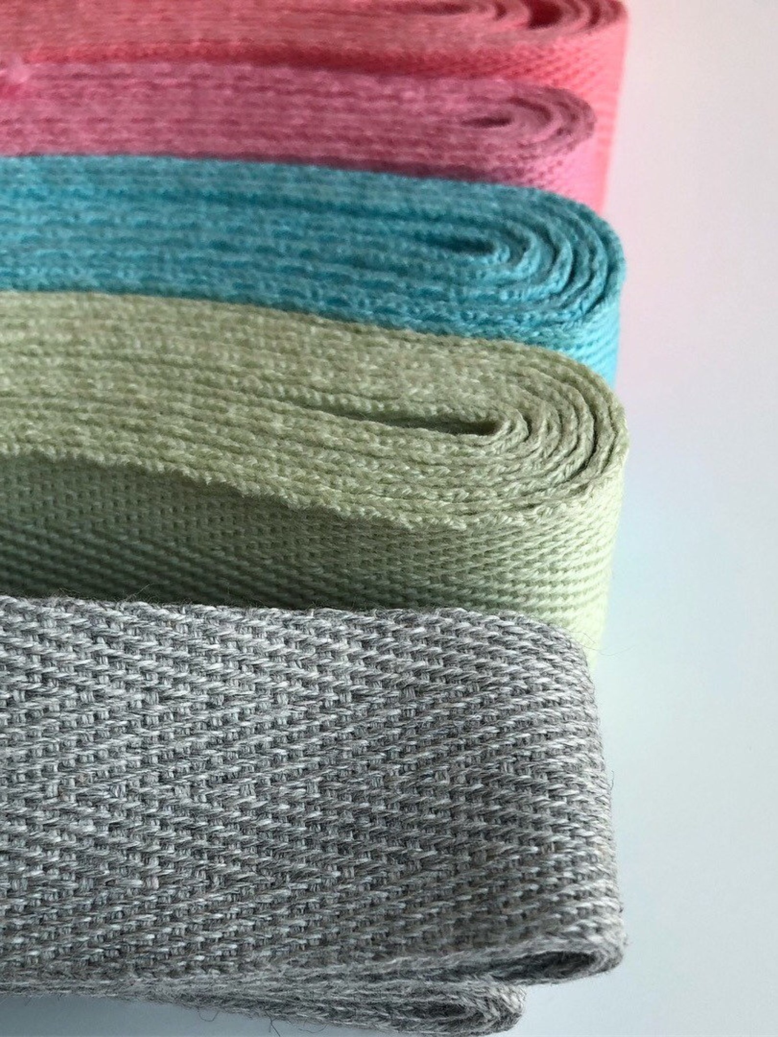 1 cotton twill tape herringbone tape 50 yard roll Etsy