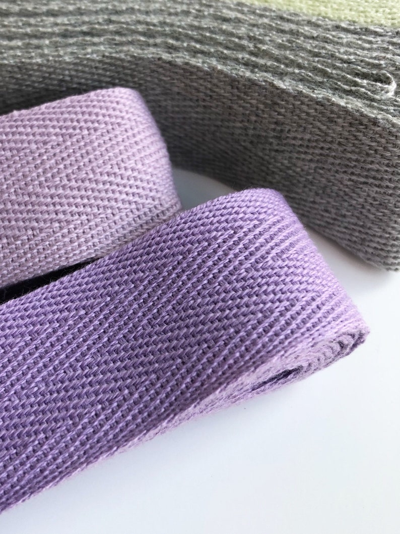 3/4 inch cotton twill tape herringbone tape 50 yards over Etsy