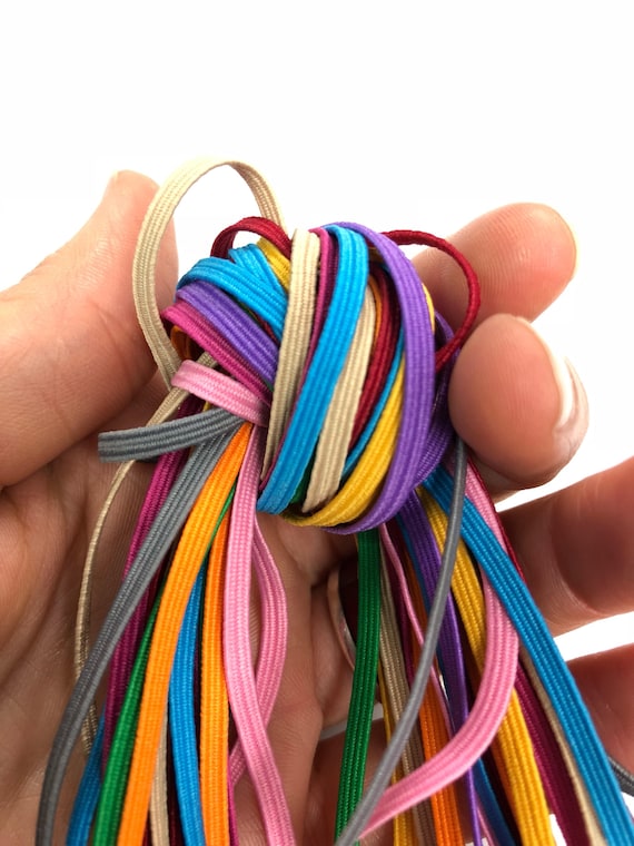 5 m/ètres de Long et Blanc 3mm Bande Plate /Élastique Elastique Couture Tissu Rubans Extensible pour Artisanat /à Coudre en Tricot Bricolage Loisir Cr/éatif V/êtements