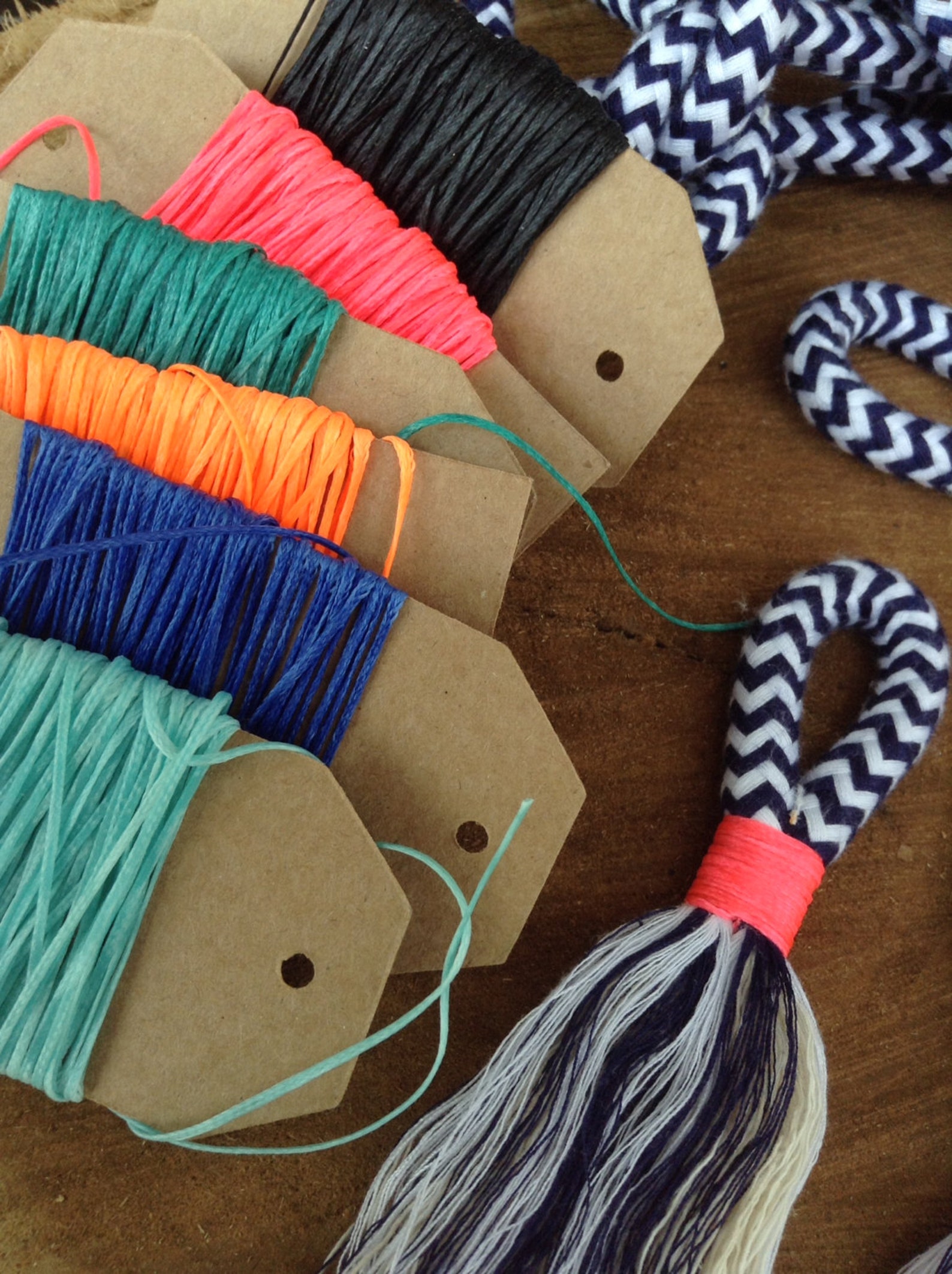 DIY Tassel Making Kit. Make your own large or mini tassels Etsy