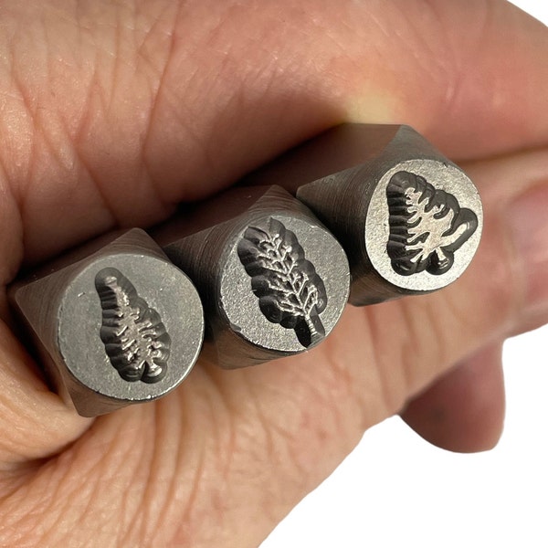 Tree Metal Stamps, Metal Punch Stamp, Woodland Jewelry Stamping, Tree Steel Stamp, Jewelry Hand Stamping, Jewelry Making Tools, Romazone