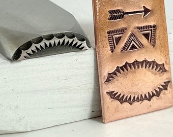 Native american metal stamps best sale