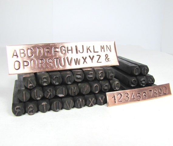 6mm Alphabet Stamps Set, 1/4 Inch Letter Stamps Set, Metal Stamps, Big Letters  Stamps, Initial Stamping, Jewelry Stamping, Large Letters -  Israel