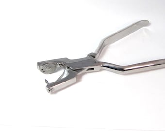 Rotary Leather Hole Punch Pliers, 5 Holes Puncher, 0.5 - 2.5mm Holes, Jewelry Leather Working Tools, Hole Punch Tool, Leather Crafter Gift