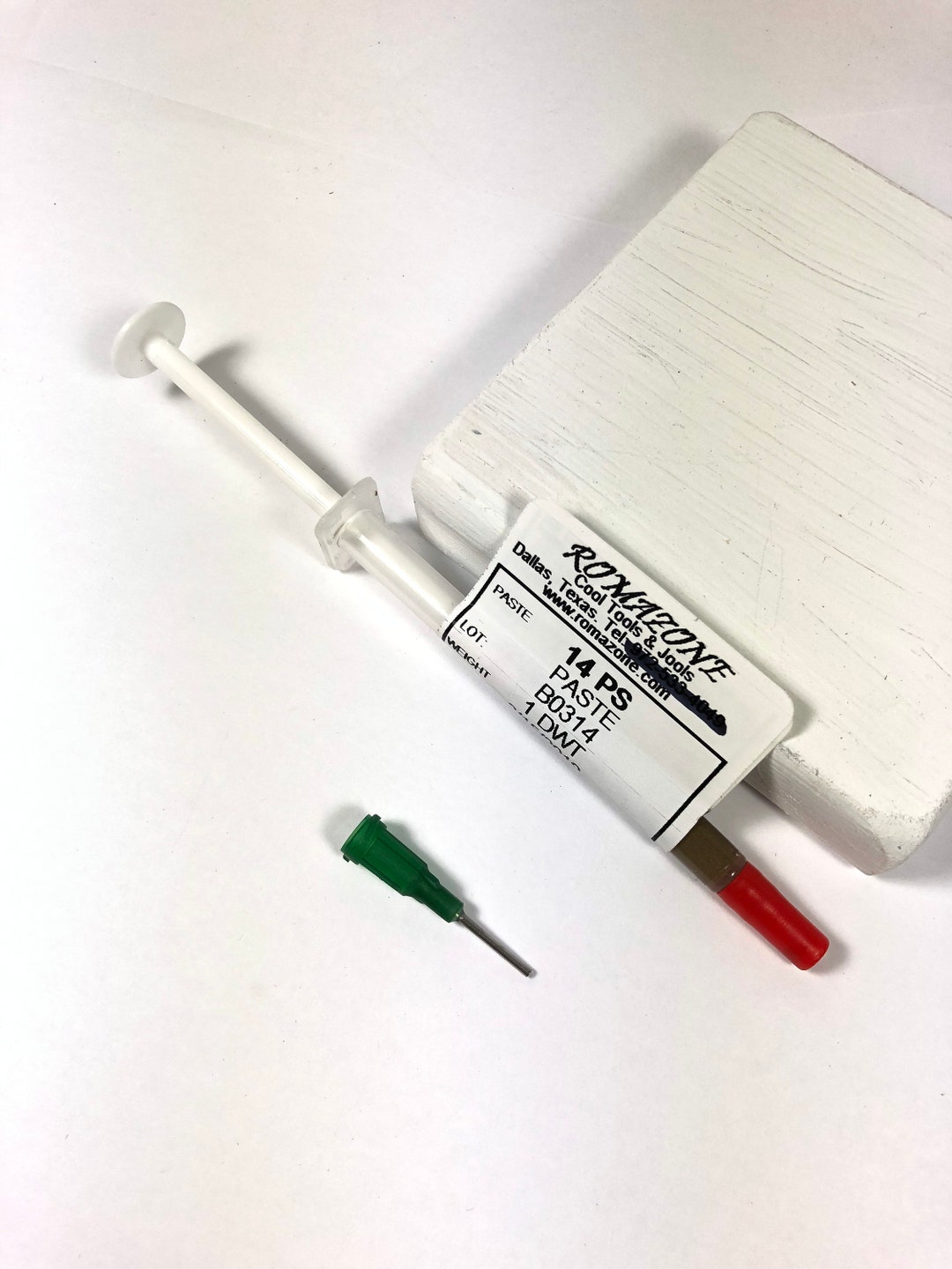 Rose Gold Solder, 14PS Pink Solder Paste, Low Temp Solder, 11.2 Karat