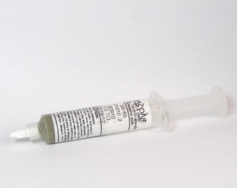 Easy Silver Solder, silver solder Paste, .5 oz tube, use with torch, 65 solder paste, soldering sterling, flux mixed in
