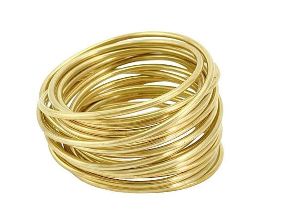 10 Gauge Brass Wire, Red Brass Wire, 10 Ft of 10 Gauge Wire, Thick Round  Wire, Jewelry Making Supply, Wire for Rings, Jewelry Crafting 