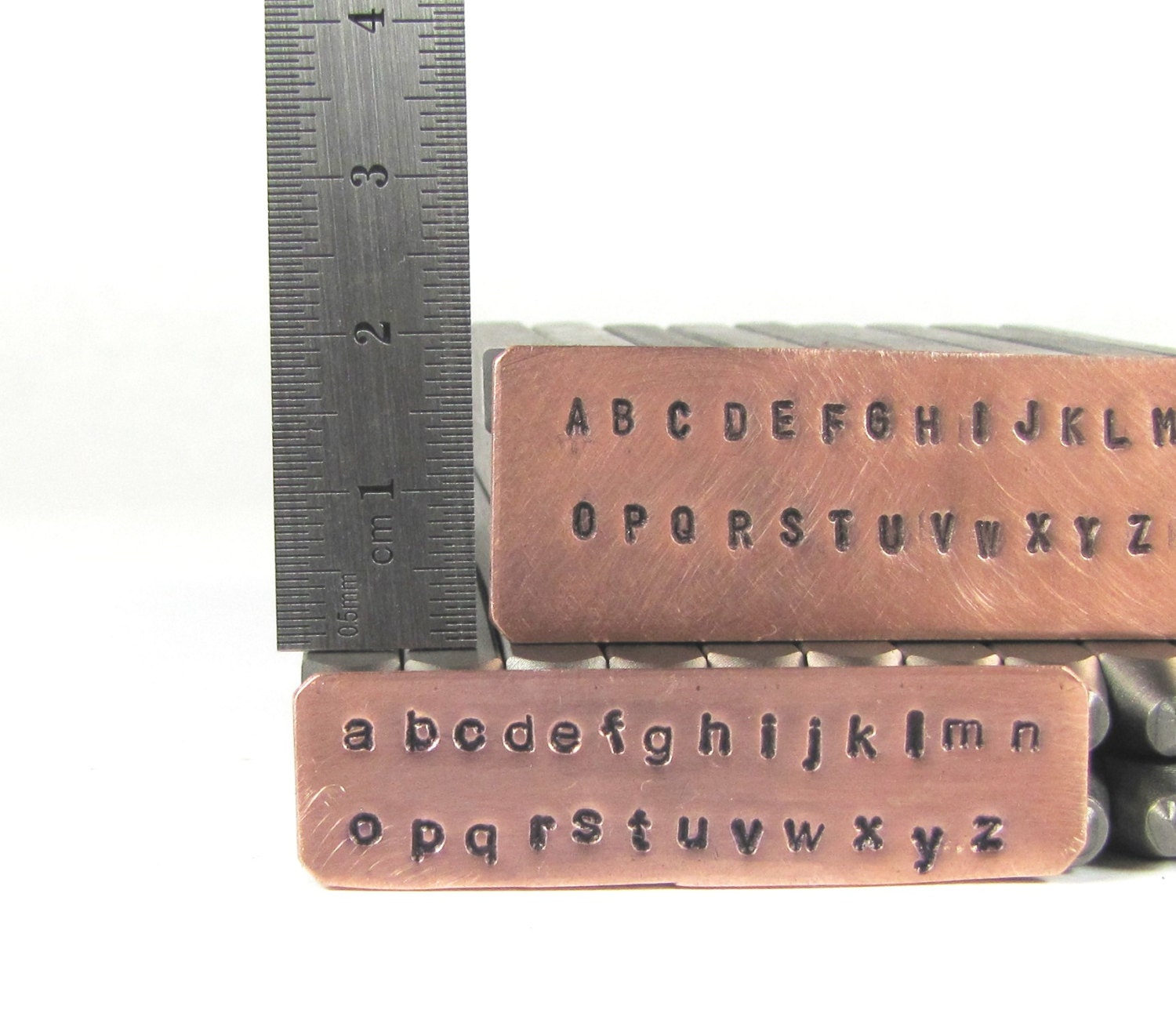 Steel Letter Stamp, Alphabet Stamps, 2mm Arial Letters Stamp