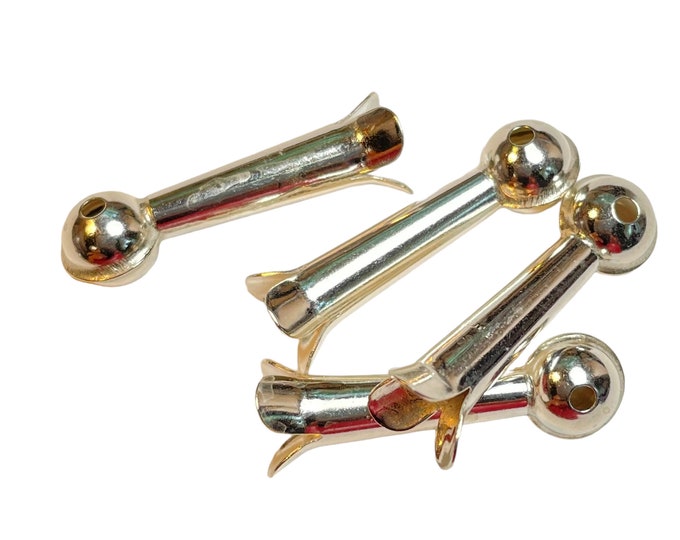 Sterling Silver Squash Blossom Bead Loop - 7mm Bead - Sold Individually - DB4Q-2