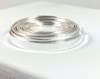 Smooth Bezel Wire, Silver Bezel Wire, Ft Flat Bezel Wire, 26 Ga
