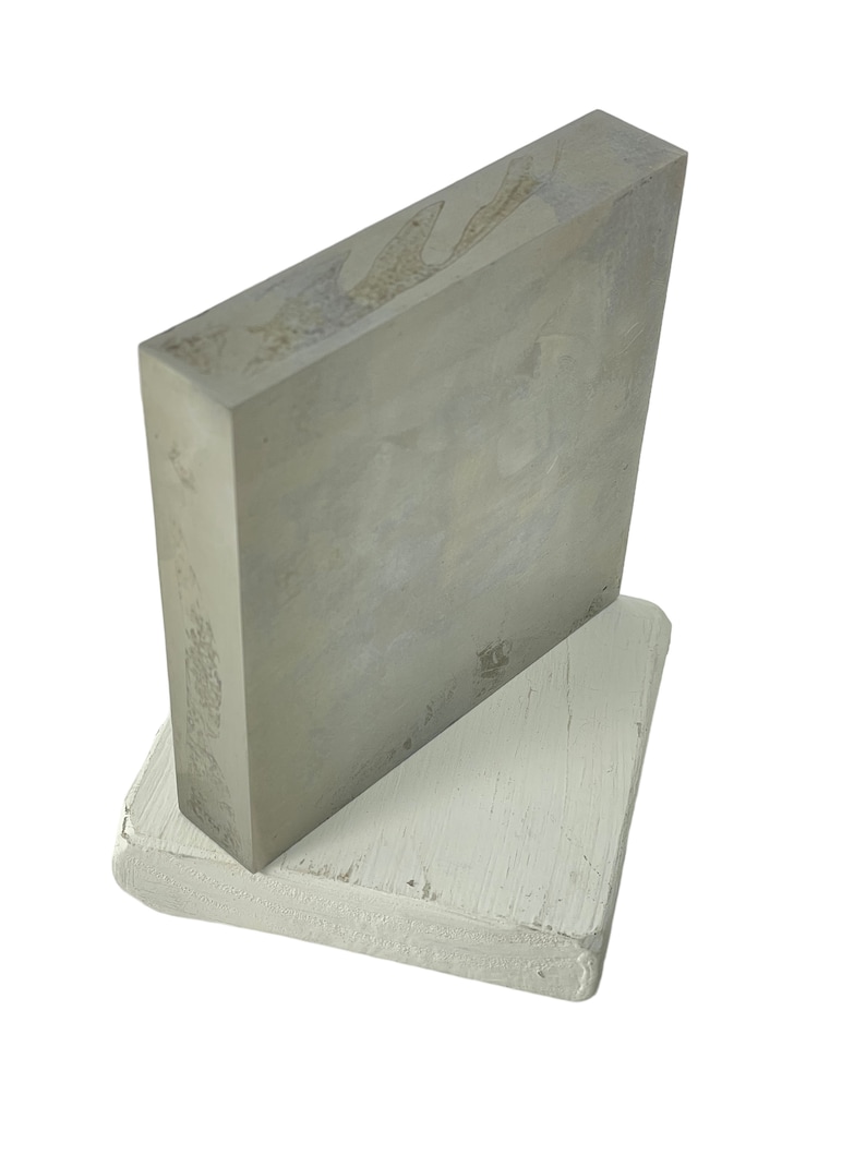 Steel Block 4 x 4 x 3/4 7 inch, Bench Block, Sand Bag, Hammer Pillow, Rubber Block, Stamping Block, Forging Block, Jewelry Stamping image 4