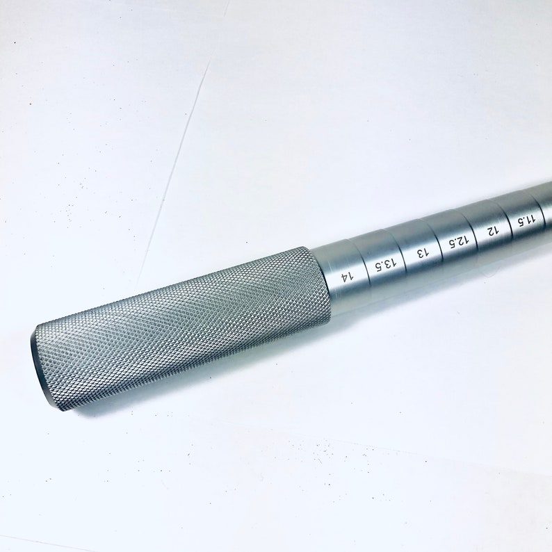 Ring Mandrel Stepped Ring Mandrel Stepped Half Size Mandrel Etsy UK