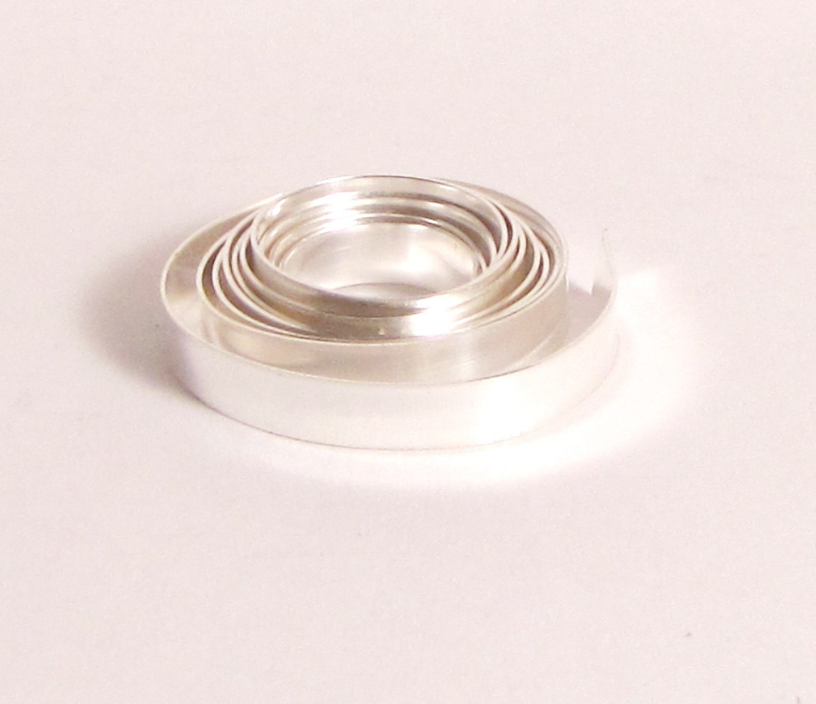 Fine Silver Bezel Wire, 3 Ft Smooth Bezel Wire, 3/16 X 28 Gauge, .999 ...