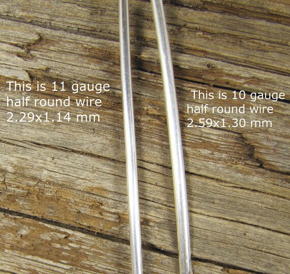 Half round wire for rings discount