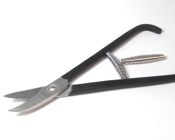 Sheet Metal Shears, French Style Curved Shears, Metal Cutting