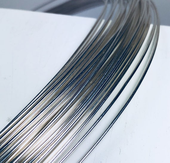 Round Wire, 18 Gauge Sterling Silver Wire, Dead Soft Wire, 36