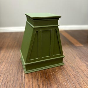 1:12 Scale pre colored Dollhouse Miniature Range Hood. 3D Printed.