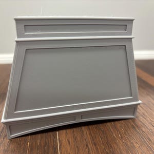 1:12 Scale pre colored unassembled Dollhouse Miniature Range Hood. 3D Printed.