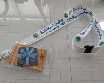 Custom Lanyard Badge Holder – easy detach - &quot;Best Life Ever&quot; or &quot;2025 Pure Worship&quot; – JW Gifts, Workers, volunteers, Convention, ID Holder
