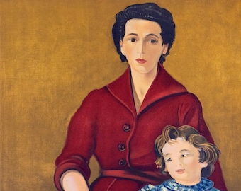 André Derain, Denise and Claire Lévy, André Derain, Collection Pierre Lévy, Limited Edition Lithograph