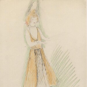 Marie Laurencin, Composition, Les Biches, Limited Edition Lithograph